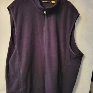 Cabella's Black Fleece Vest size 3xl